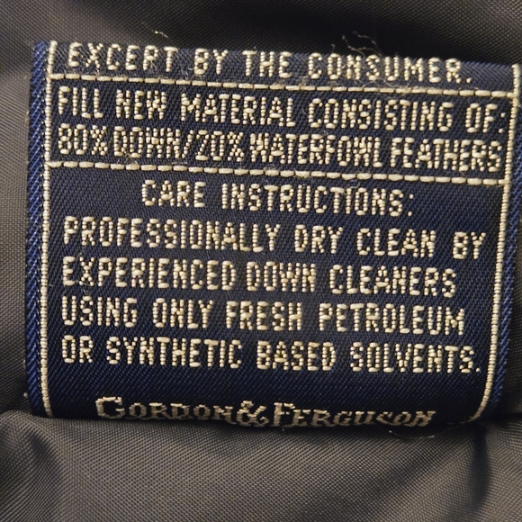 Vintage Field & Stream Women's Grey Down Fleece Outdoor Jacket Size L Heavy EUC - Picture 11 of 11